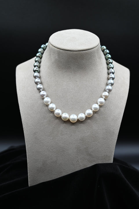 Ombre South Sea and Tahitian Pearl Strand