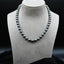 Natural Tahitian Pearl Necklace with 18k White Gold Clasp