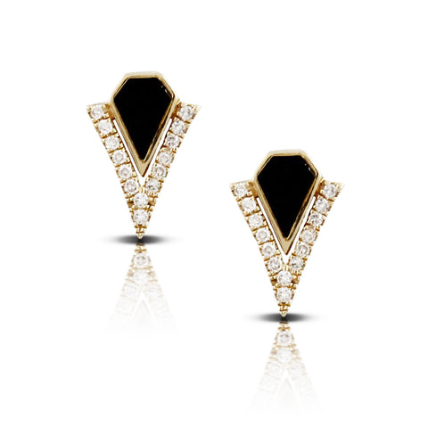 Black Onyx Earrings - Chalmers Jewelers