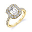 Emerald Cut Engagement Ring S1299-EM - Chalmers Jewelers