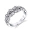 Sylvie Stackable Floral Wedding Band - B0029 - Chalmers Jewelers