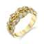Sylvie Stackable Floral Wedding Band - B0029 - Chalmers Jewelers