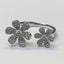 White Gold Flower Ring - Chalmers Jewelers