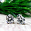 Platinum 3.00 Carat Diamond Stud Earrings