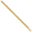 14k Yellow Gold Rolo Link Necklace 18 inches LF839-18