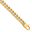 14k Yellow Gold Mens Curb Link 8 inches LF891-8
