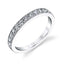 Classic Wedding Band With Milgrain Accents BS1119 - Chalmers Jewelers