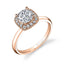 Modern Halo Engagement Ring SY859 - Chalmers Jewelers
