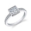 Princess Cut Engagement Ring SY911-PC - Chalmers Jewelers