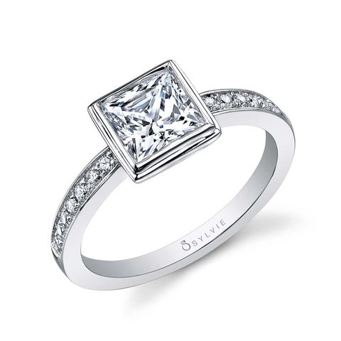 Princess Cut Engagement Ring SY911-PC - Chalmers Jewelers