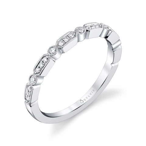 Sylvie Stackable Band - B0036 - Chalmers Jewelers