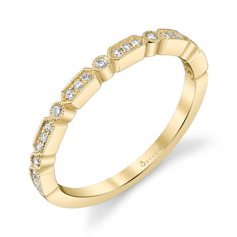 Sylvie Stackable Band - B0036 - Chalmers Jewelers