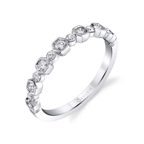 Sylvie Stackable Band - B0070 - Chalmers Jewelers