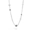 Classic Chain Hammered Long Necklace - Chalmers Jewelers