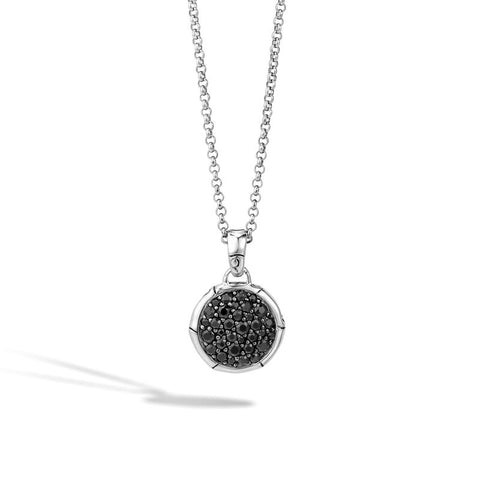 Pendant Necklace with Black Sapphire - Chalmers Jewelers