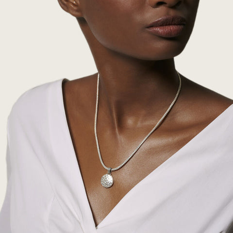 Hammered Reversible Pendant Necklace - Chalmers Jewelers