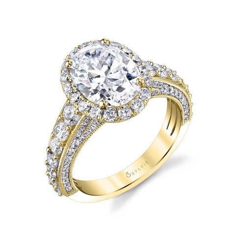 Oval Engagement Ring S1871 - Chalmers Jewelers