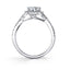 Oval Shaped Spiral Engagement Ring SY260-OV - Chalmers Jewelers
