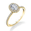 Classic Oval Engagement Ring With Halo S1793-OV - Chalmers Jewelers