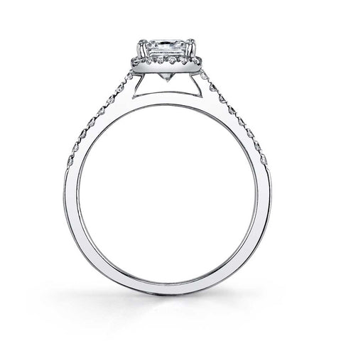 Princess Cut Engagement Ring SY696-PR - Chalmers Jewelers