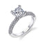 Princess Cut Engagement Ring SY976 - Chalmers Jewelers