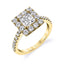 Princess Cut Halo Engagement Ring S1299-PR - Chalmers Jewelers