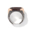 John Hardy Carved Chain Signet Ring RMS9000301OZRTI