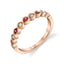 Ruby And Diamond Gemstone Wedding Band B0015-RU - Chalmers Jewelers