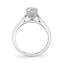 Sylvie Modern Solitaire Engagement Ring S1300