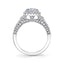 Sylvie Marquise Vintage Engagement Ring S1409 - MQ
