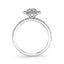 Classic Double Halo Engagement Ring S1496 - Chalmers Jewelers