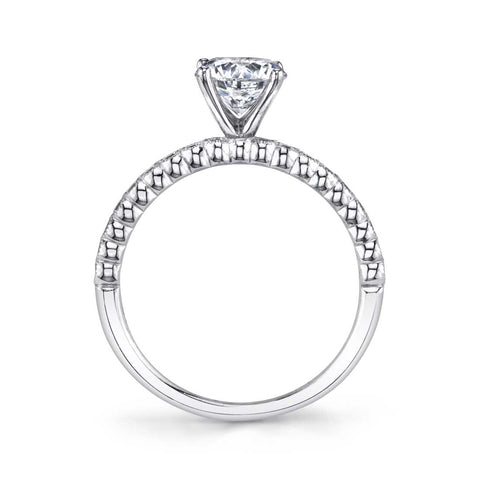 Modern Solitaire Engagement Ring S1510 - Chalmers Jewelers