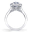 Modern Halo Engagement Ring S1532 - Chalmers Jewelers