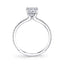 Sylvie Princess Cut Engagement Ring S1700 - PR