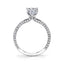 Modern Solitaire Engagement Ring S1701 - Chalmers Jewelers