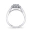 Classic Halo Engagement Ring S1756 - Chalmers Jewelers