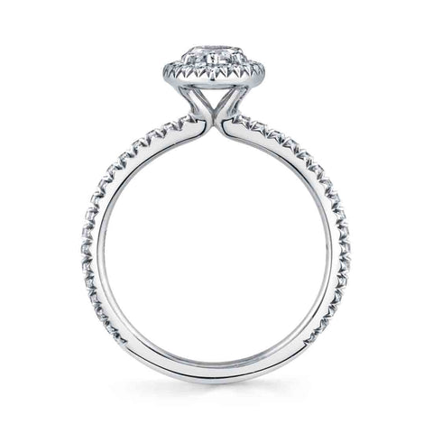 Marquise Halo Engagement Ring S1793-MQ - Chalmers Jewelers