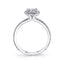 Classic Cushion Halo Engagement Ring S1793-CU - Chalmers Jewelers