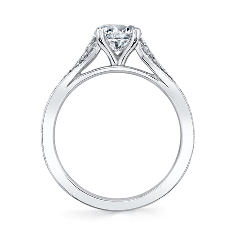 Sylvie Vintage Engagement Ring S1801