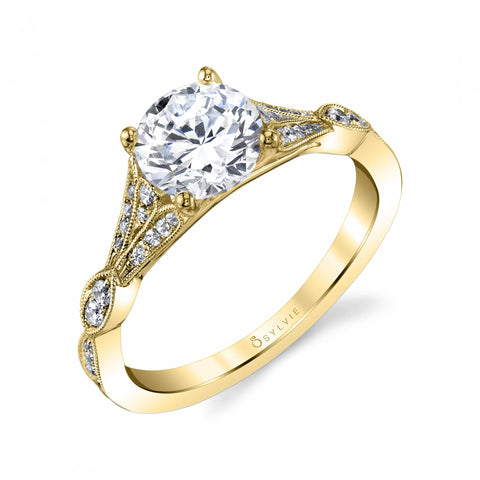 Vintage Engagement Ring S1803 - Chalmers Jewelers