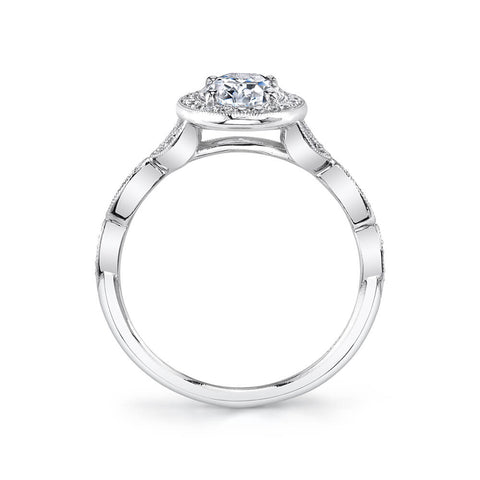 Sylvie OVAL ENGAGEMENT RING: S1924