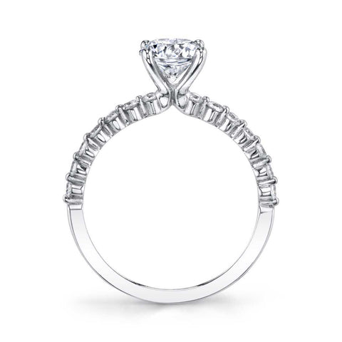 Sylvie Pear Shaped Engagement Ring S1P14 - PS