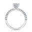 Sylvie Round Solitaire Engagement Ring S1P16 -.16