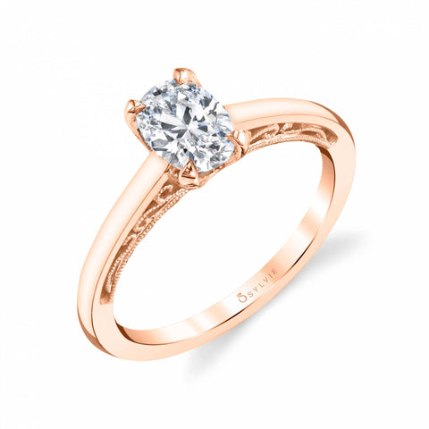 Solitaire Engagement Ring S2033 - Chalmers Jewelers