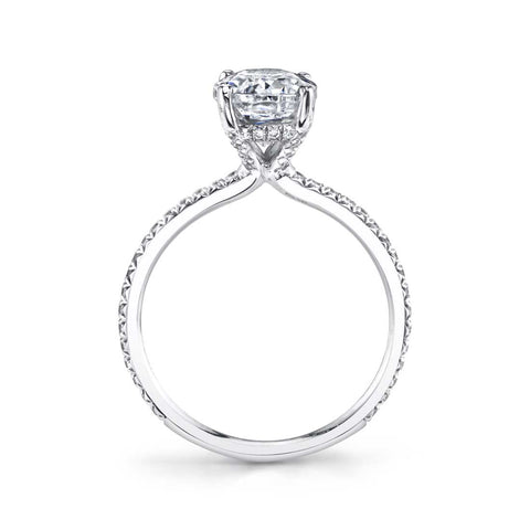 Princess Cut Engagement Ring S2093 - PR - Chalmers Jewelers