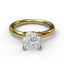 Classic Cushion Cut Solitaire 3051 - Chalmers Jewelers