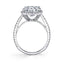 Marquise Engagement Ring With Halo SY395 - Chalmers Jewelers