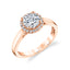Round Halo Engagement Ring SY729 - Chalmers Jewelers