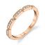 Sylvie Modern Stackable Band - B0043 - Chalmers Jewelers
