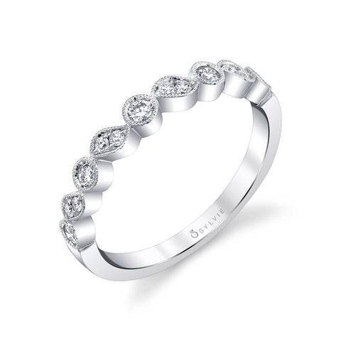 Sylvie Stackable Band - B0063 - Chalmers Jewelers